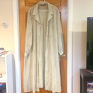 Ashley Stewart tank dress with sheer jacket over never worn